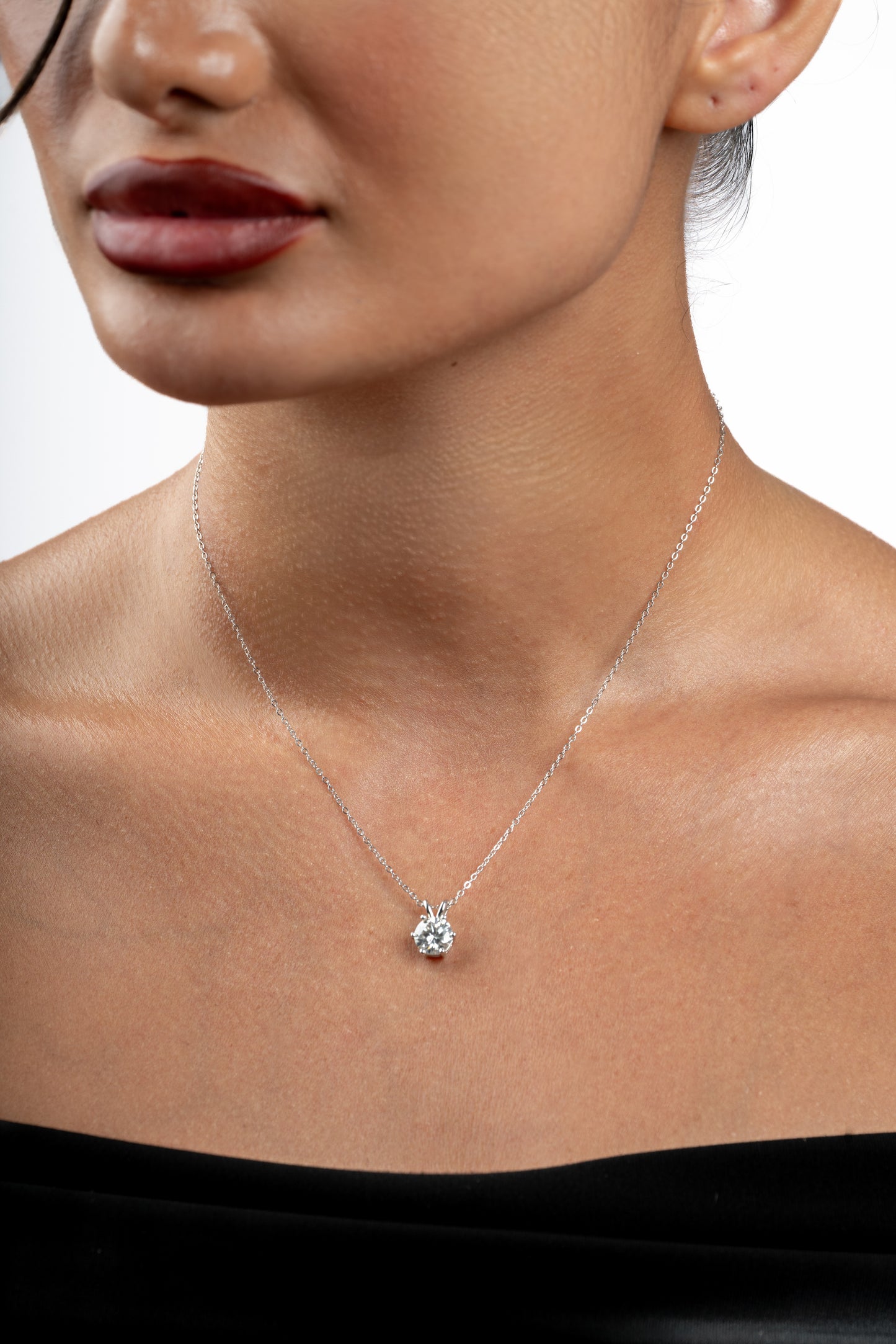 Winchester - Round Brilliant Cut Necklace